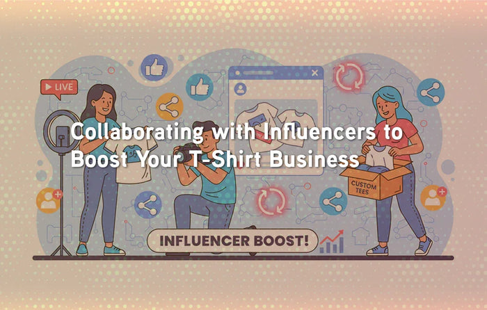 Collaborating with Influencers to Boost Your T-Shirt Business