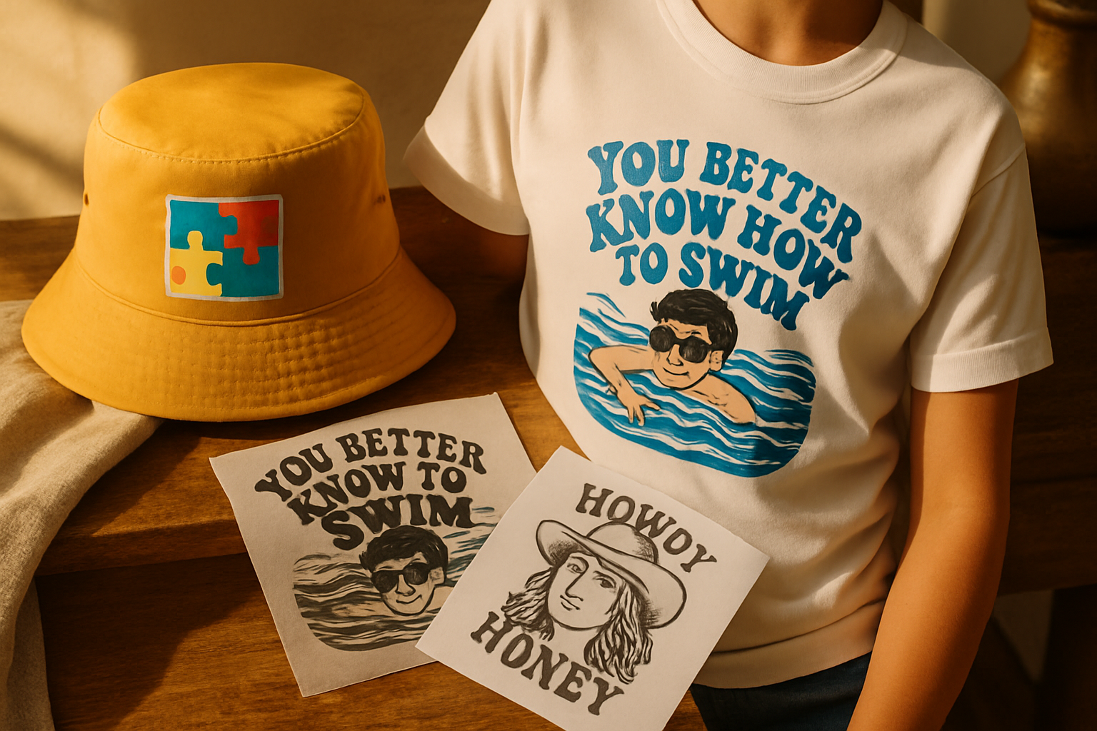 How to Create Custom Summer Apparel with DTF Transfers
