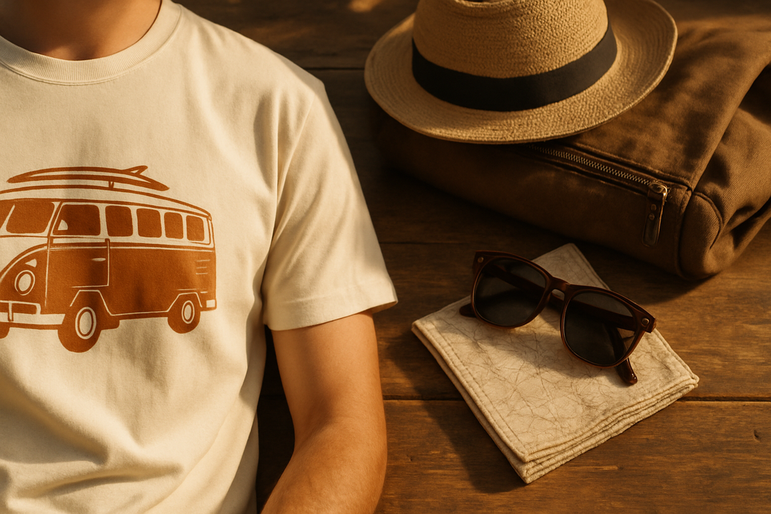 How to Style Custom T-Shirts for Your Summer Road Trip
