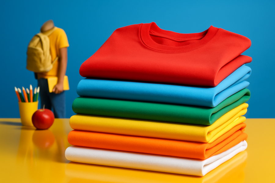 How to Choose the Best Blank Apparel for Back-to-School Events