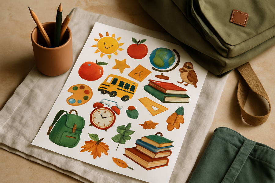 Exploring the Best DTF Gang Sheets for Back-to-School Decor
