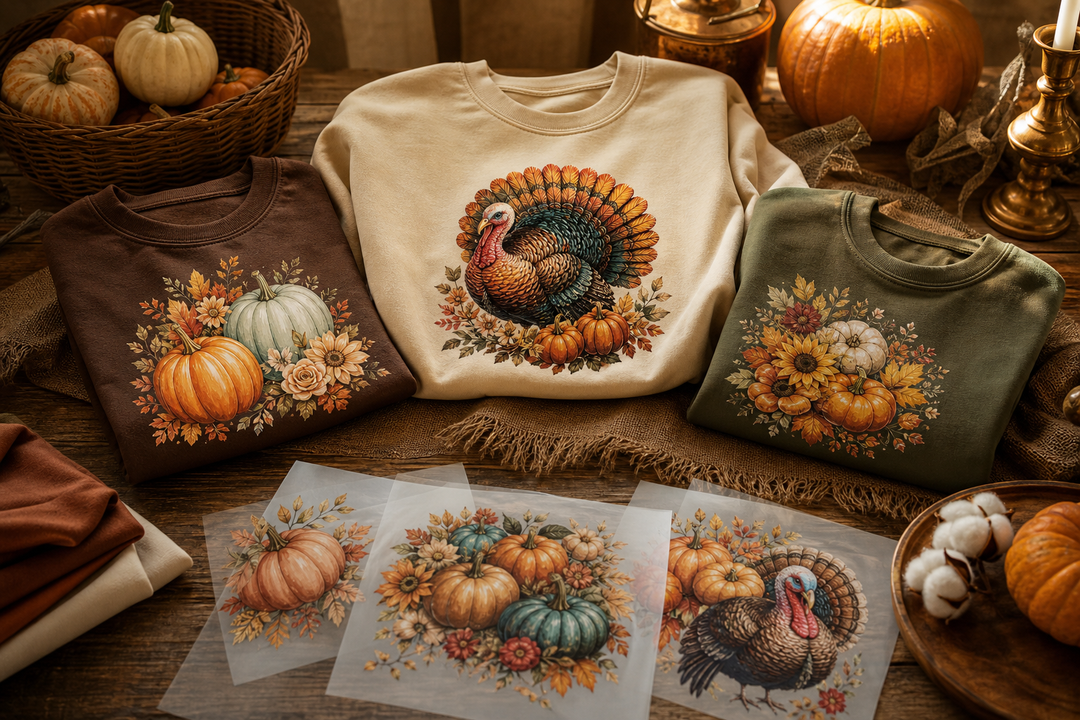 How to Choose the Best DTF Transfers for Thanksgiving Apparel