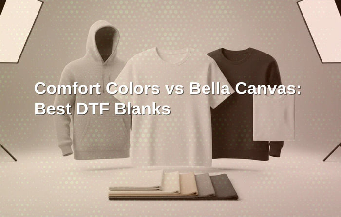 best blank apparel for DTF illustration