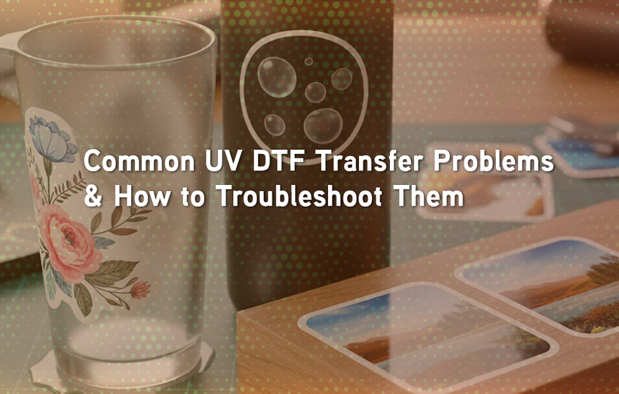 Common UV DTF Transfer Problems & How to Troubleshoot Them
