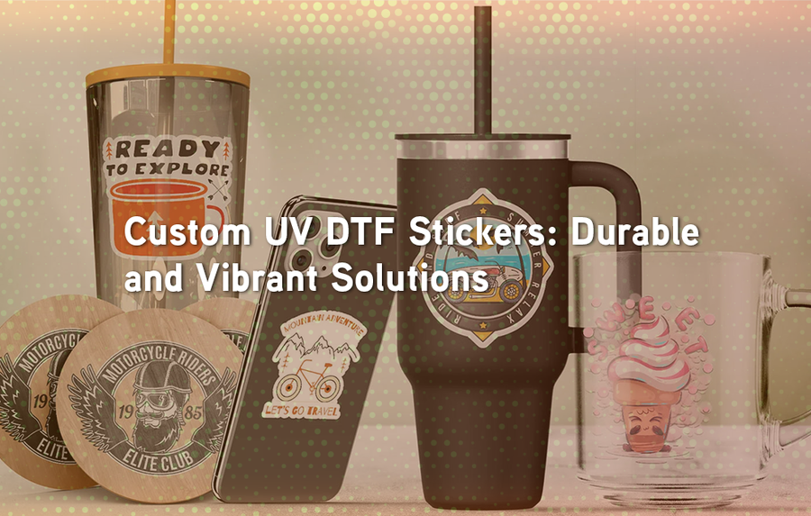 Custom UV DTF Stickers: Durable and Vibrant Solutions