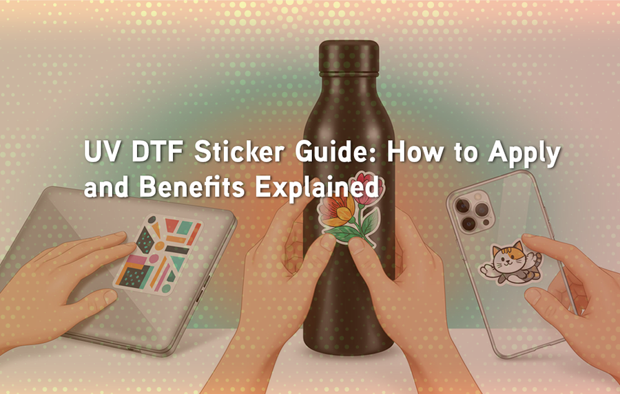 UV DTF Sticker Guide: How to Apply and Benefits Explained
