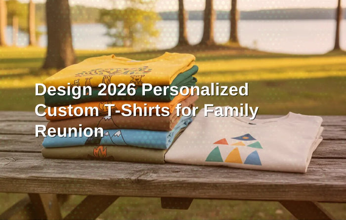personalized custom t-shirts for family reunion illustration