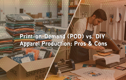 Print-on-Demand (POD) vs. DIY Apparel Production: Pros & Cons
