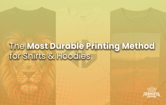 Assortment of shirts with various type of transfers on them