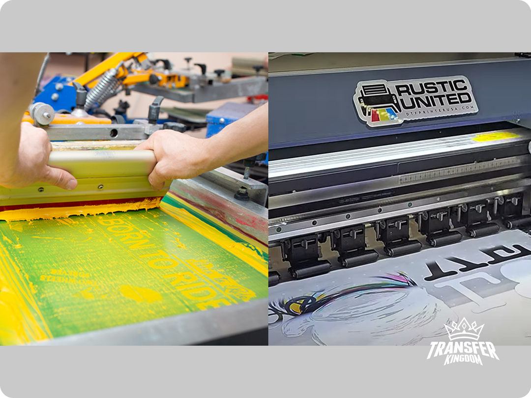 DTF Printing vs. Screen Printing: Which is Better for Your Business?