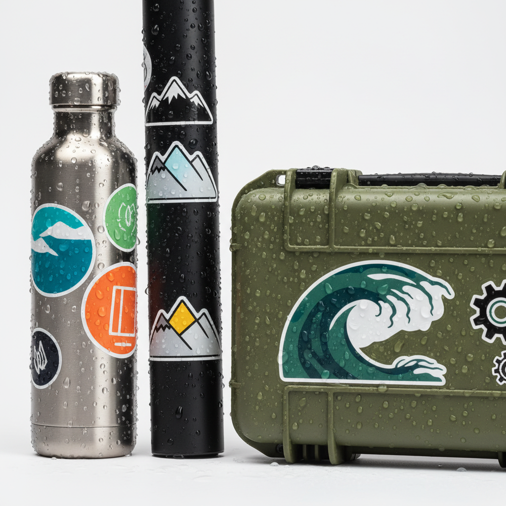 Waterproof and Weatherproof Stickers: Material Guide