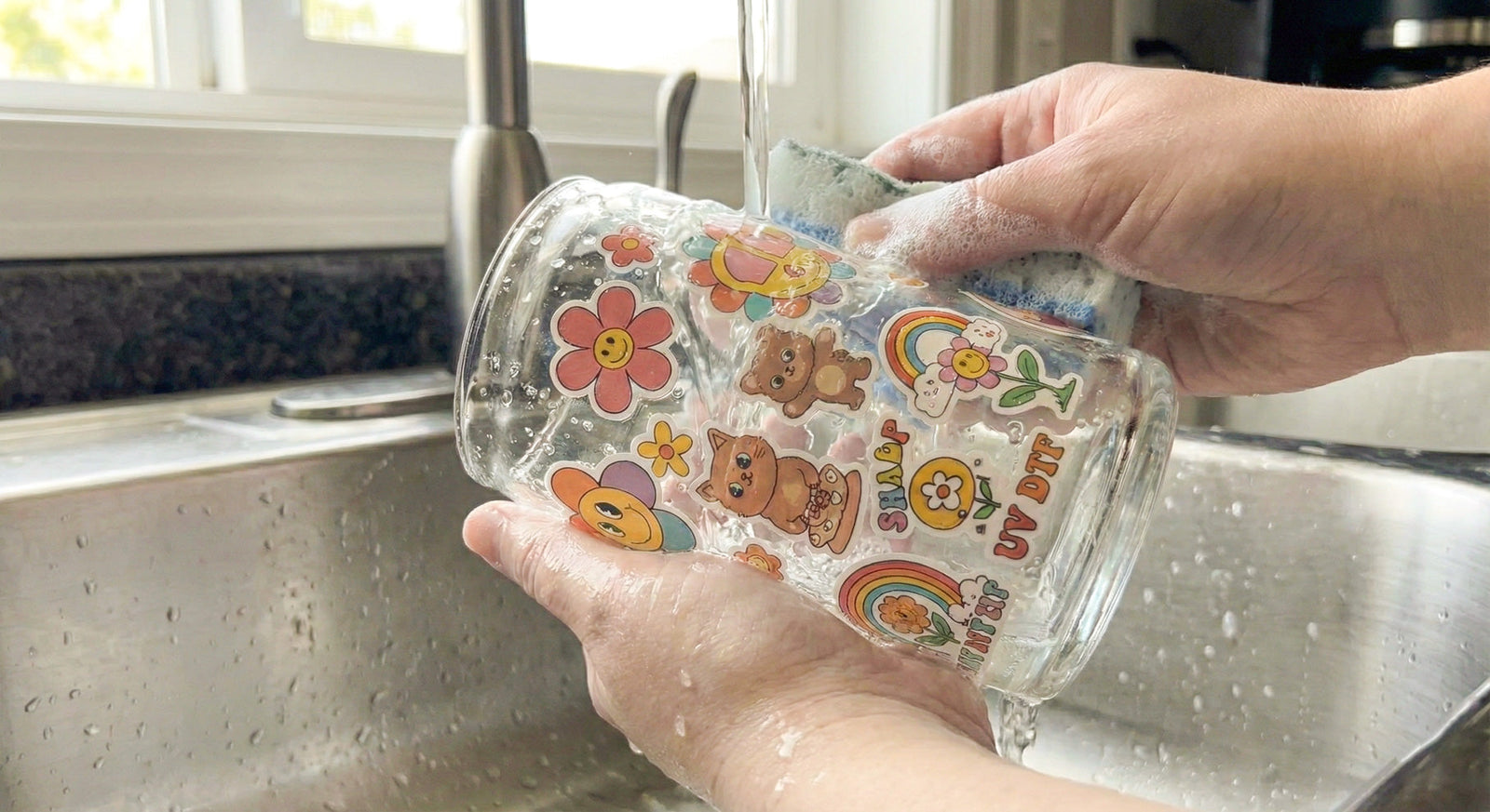 UV DTF Sticker Water Safe