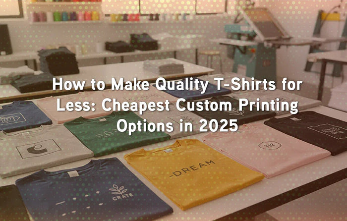 How to Make Quality T-Shirts for Less: Cheapest Custom Printing Options in 2025