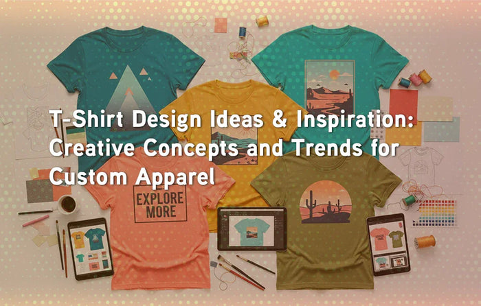 T-Shirt Design Ideas & Inspiration: Creative Concepts and Trends for Custom Apparel