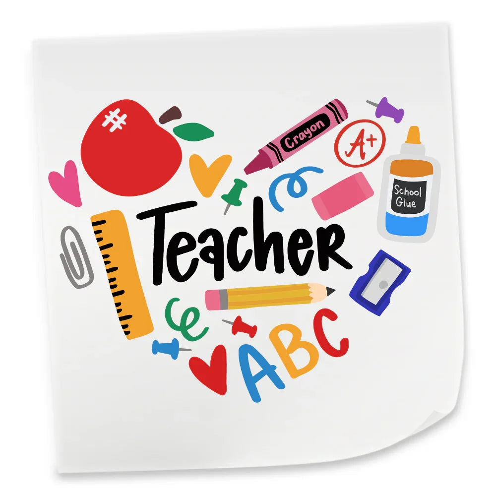 Teachers DTF Transfers