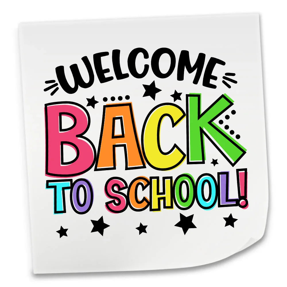 Back to School DTF Transfer