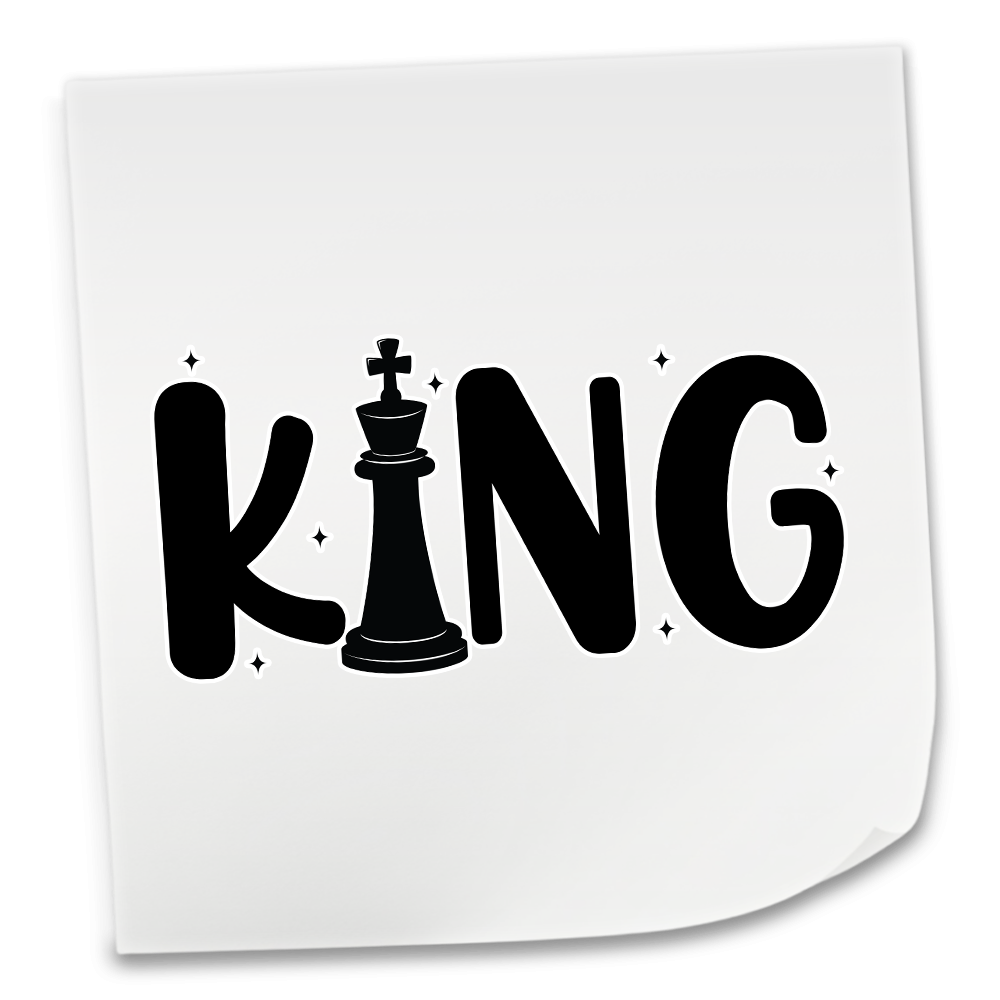 King-Queen DTF Transfers