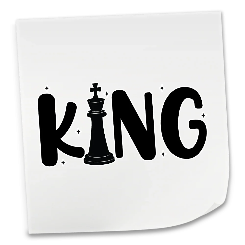 King-Queen DTF Transfers