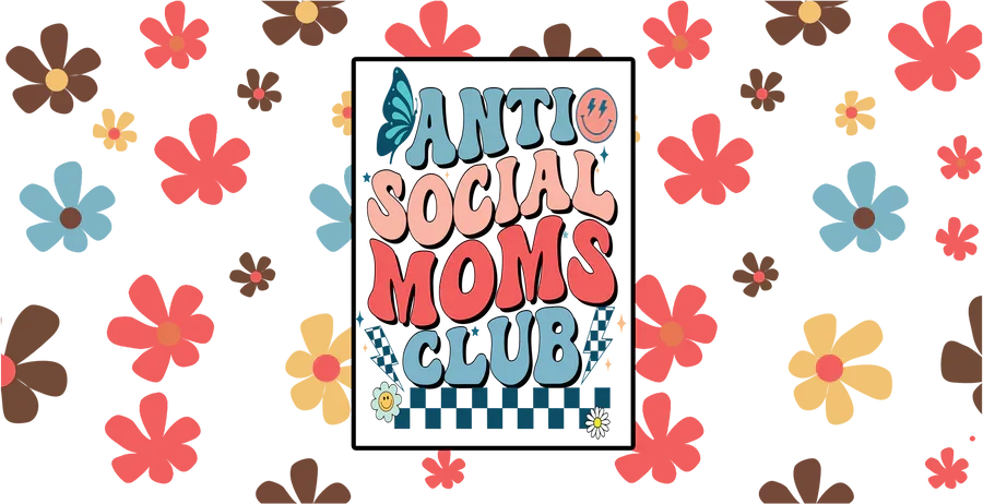 Mother's Day UV DTF Cup Wrap Stickers