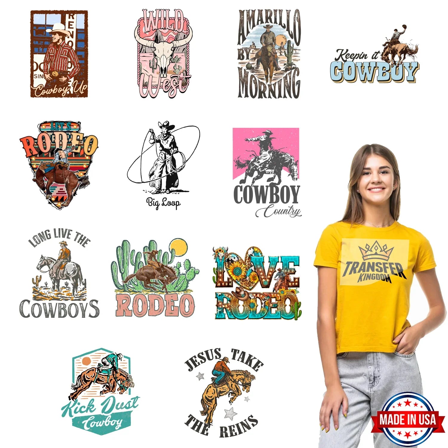 Rodeo Premade Gang Sheets