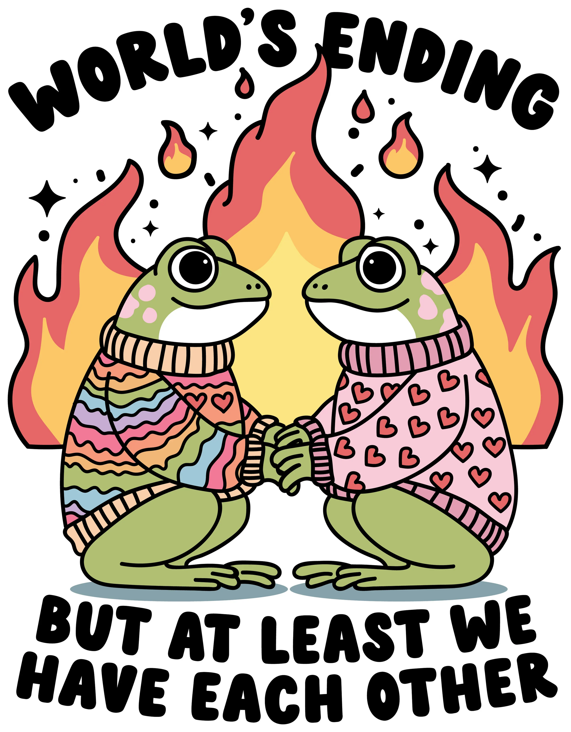 Couple DTF Transfers