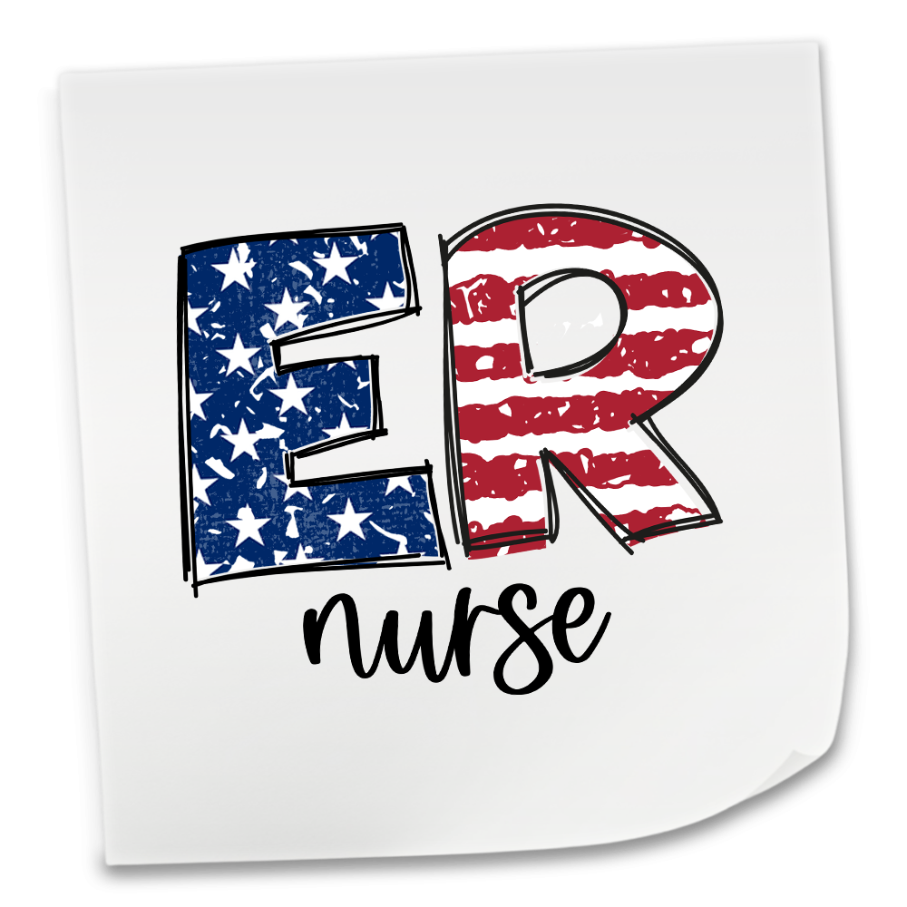ER Nurse DTF Transfers
