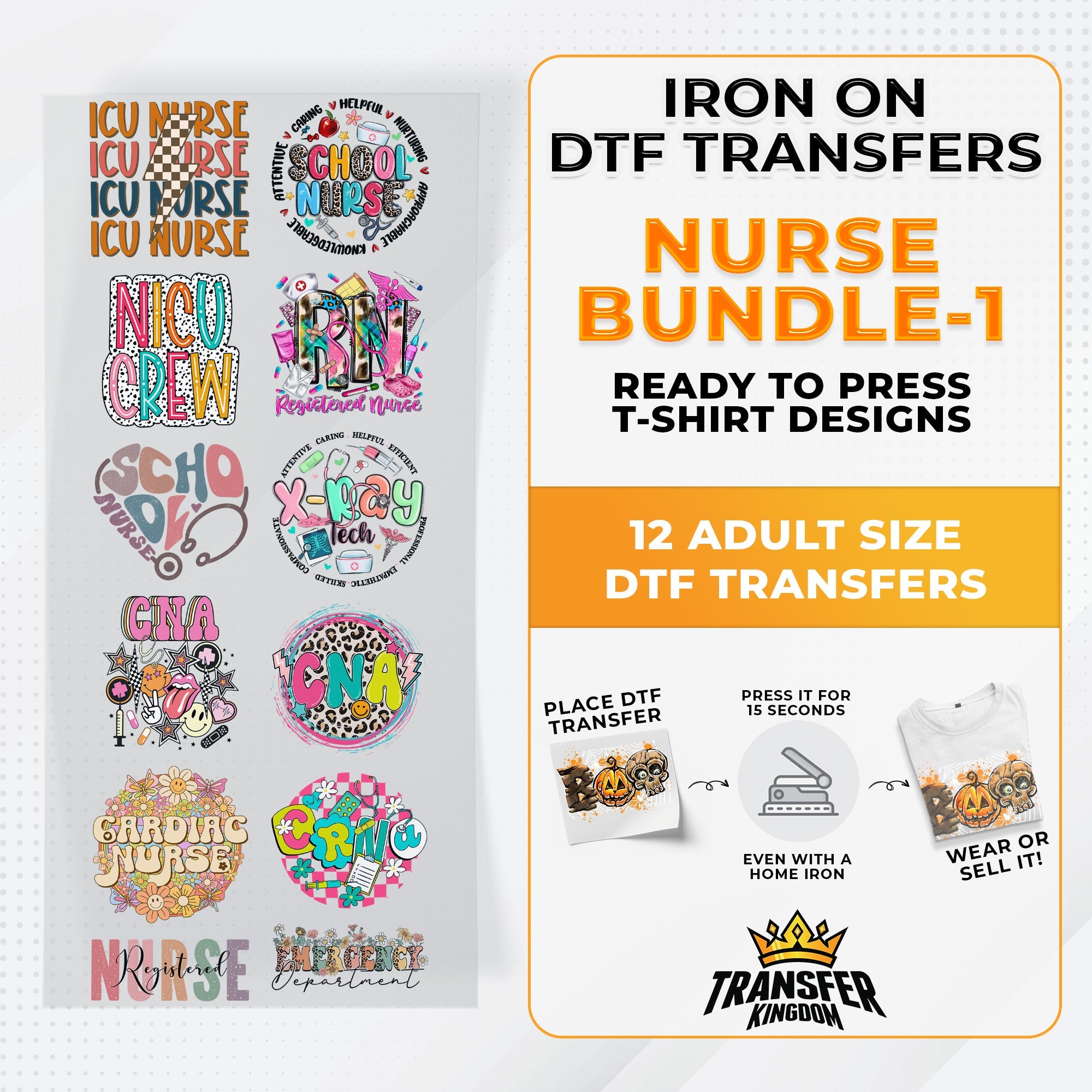 Nurse Premade Gang Sheets