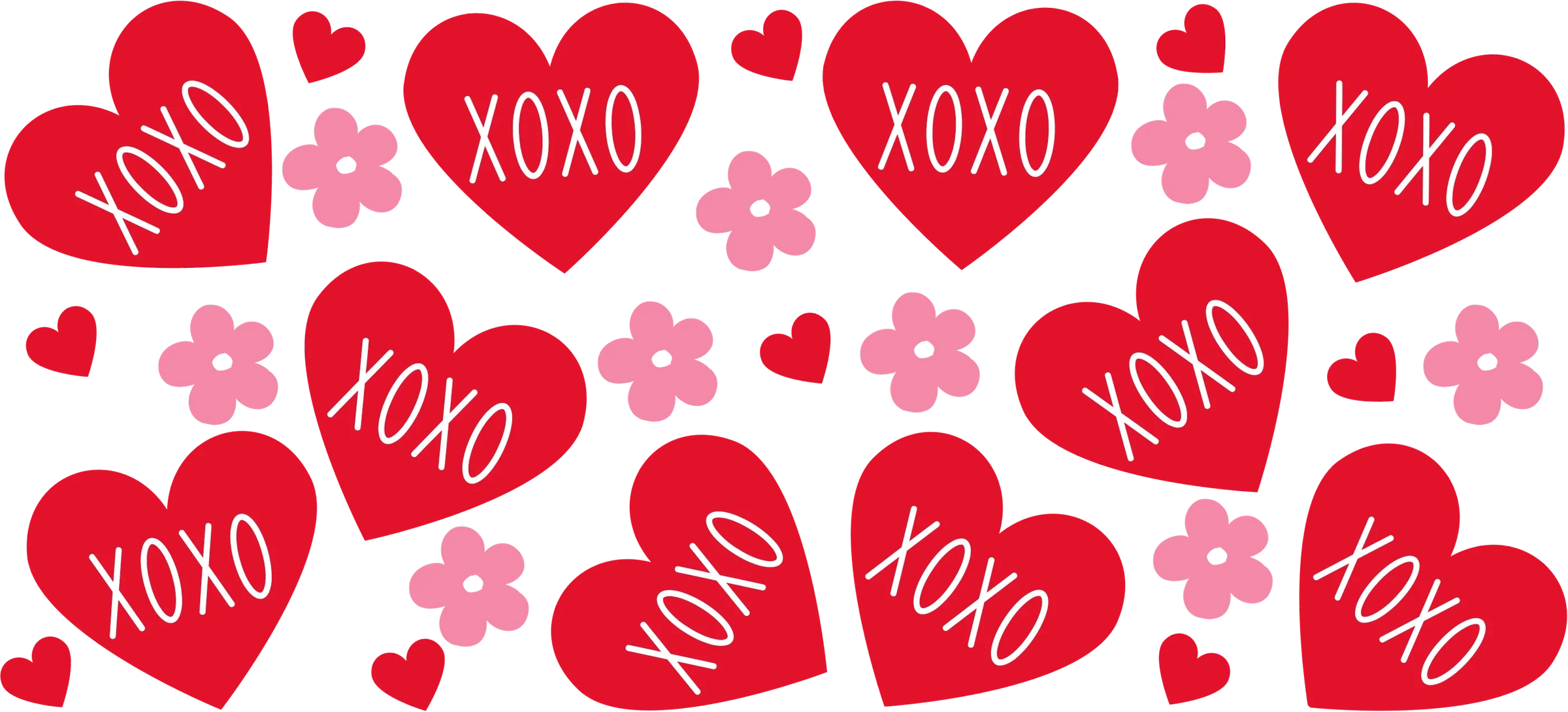 Valentine's Day Cup Wrap UV DTF Stickers