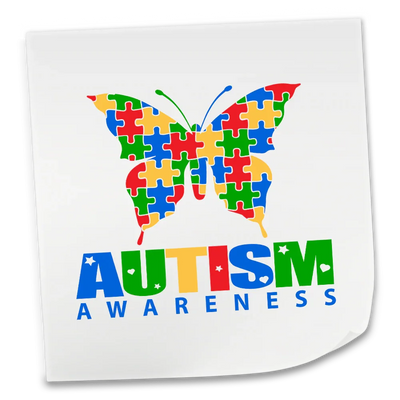 Autism Awareness DTF Transfers