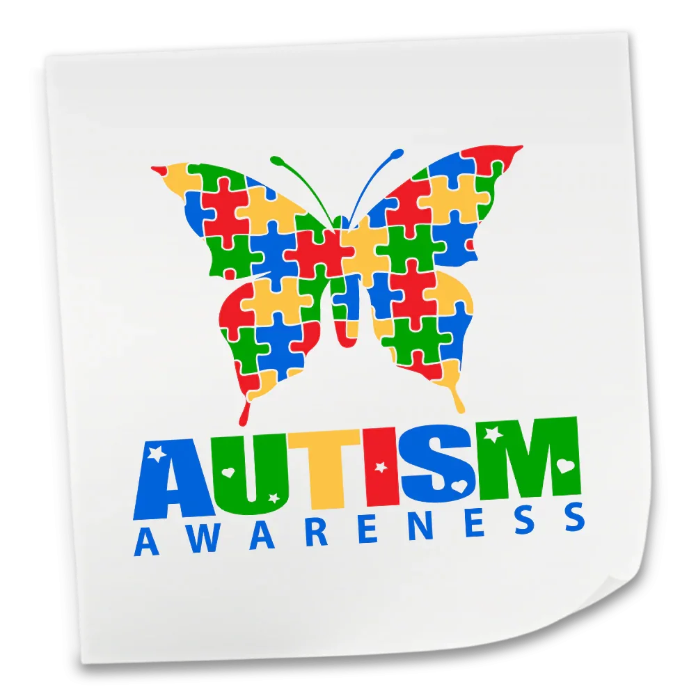 Autism Awareness DTF Transfers