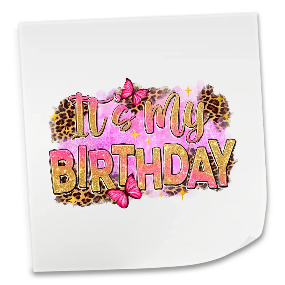 Birthday DTF Transfers