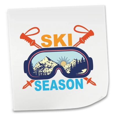 Skiing DTF Transfers