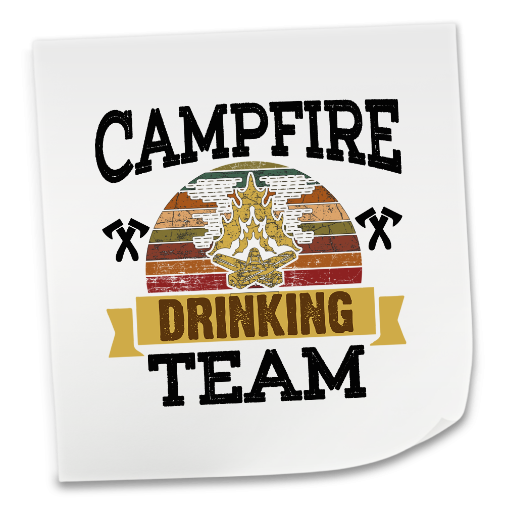 Camping DTF Transfer
