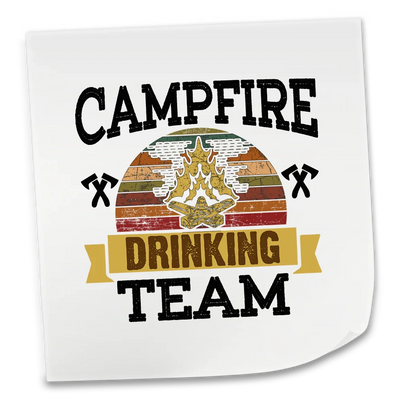 Camping DTF Transfer