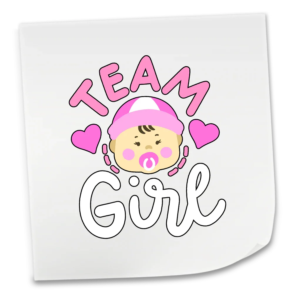 Gender Reveal DTF Transfers