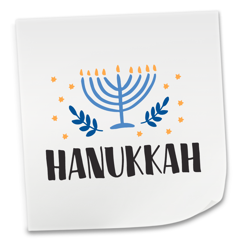 Hanukkah DTF Transfers
