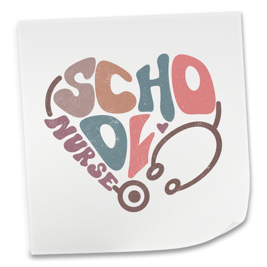 School Nurse DTF Transfers