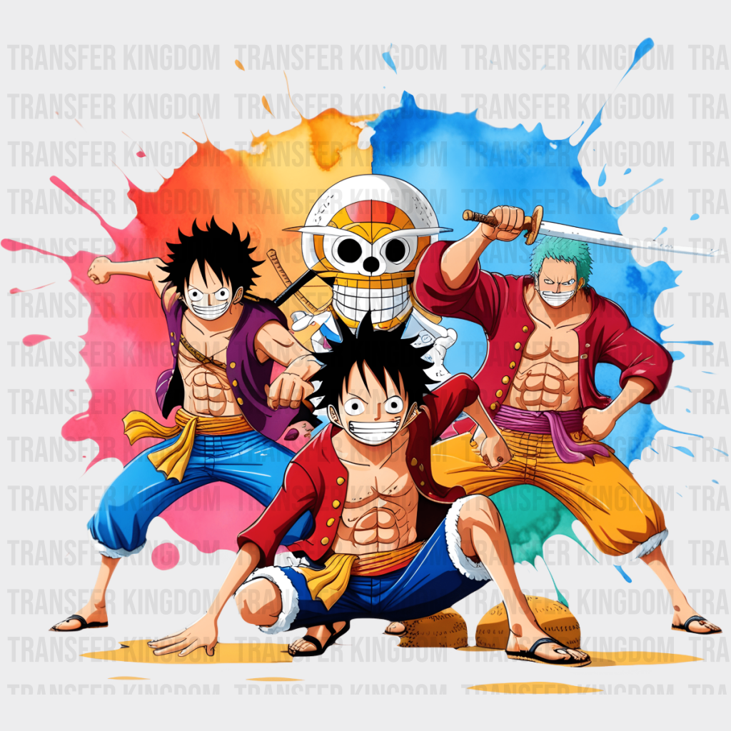 One Piece DTF Transfers