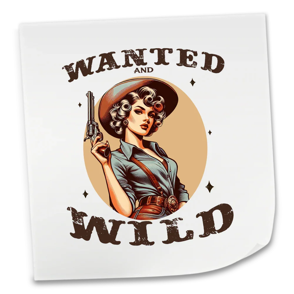 Cowgirl DTF Transfers