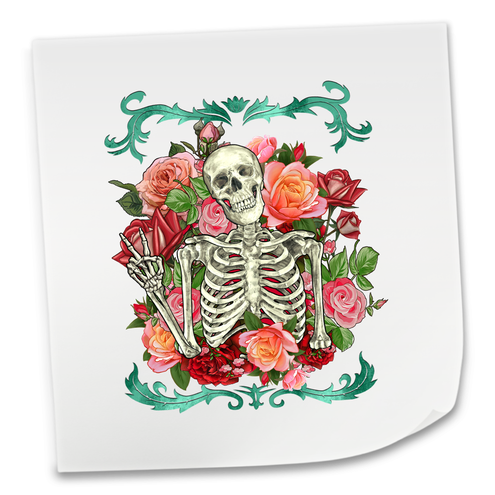 Skeleton DTF Transfer