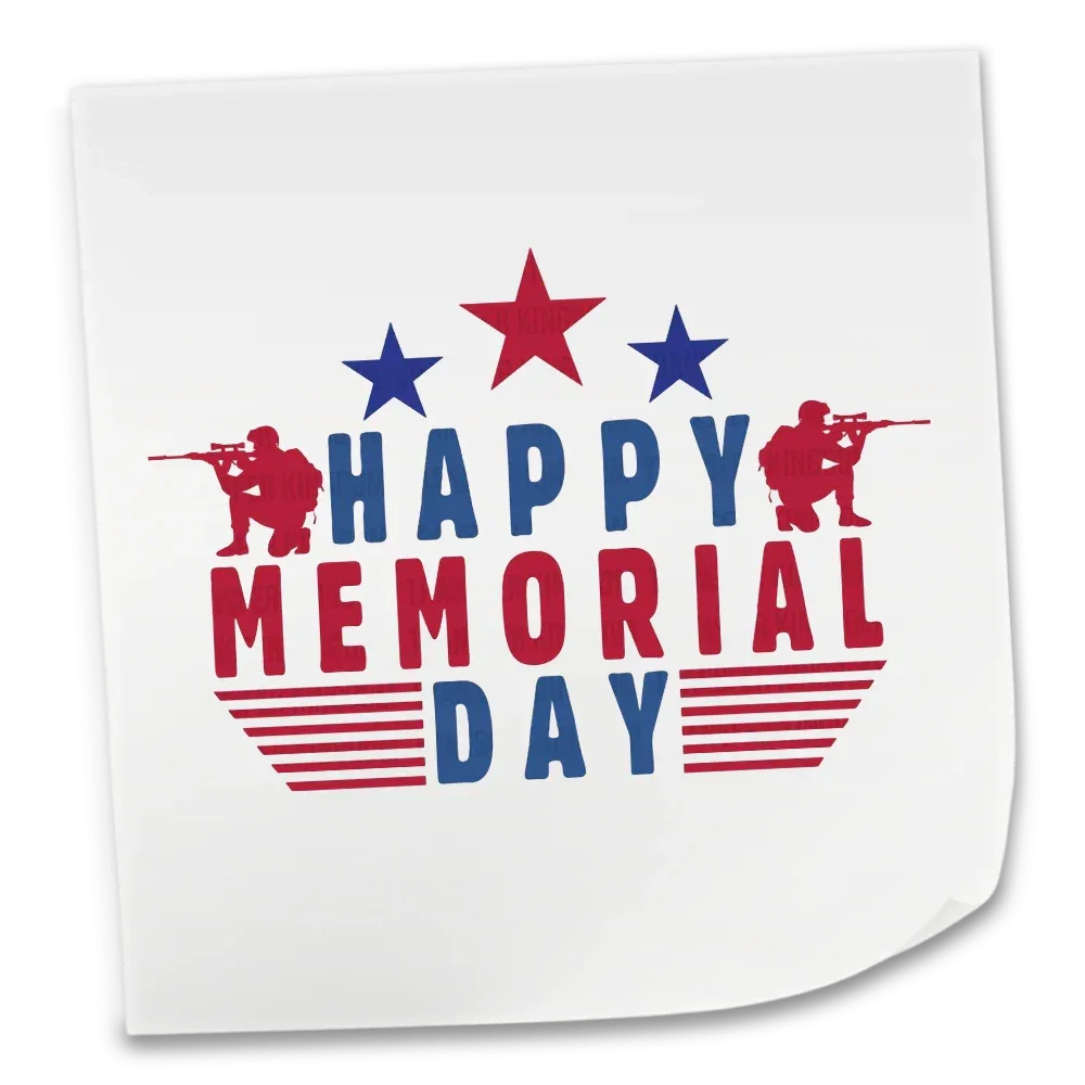 Memorial Day DTF Transfers