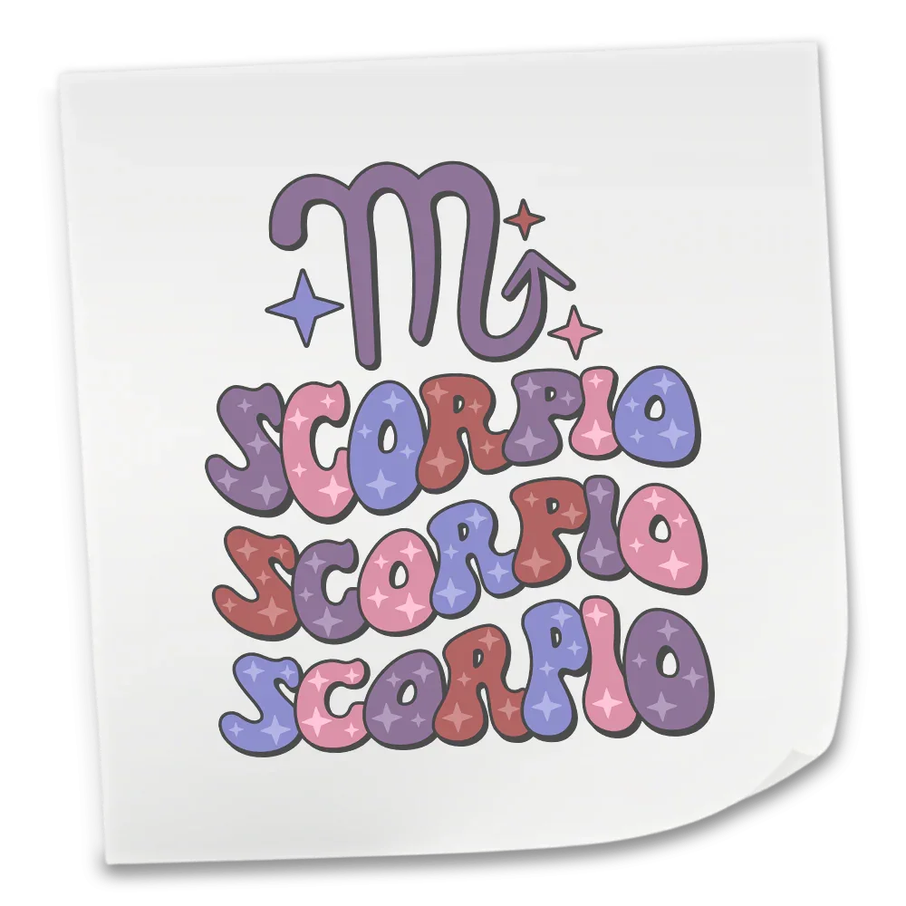 Zodiac & Horoscopes DTF Transfers