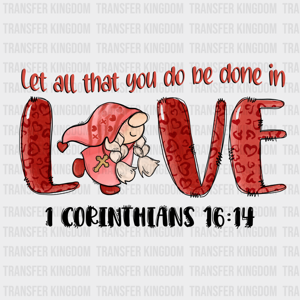 1 CORINTHIANS - DTF heat transfer - transfer-kingdom