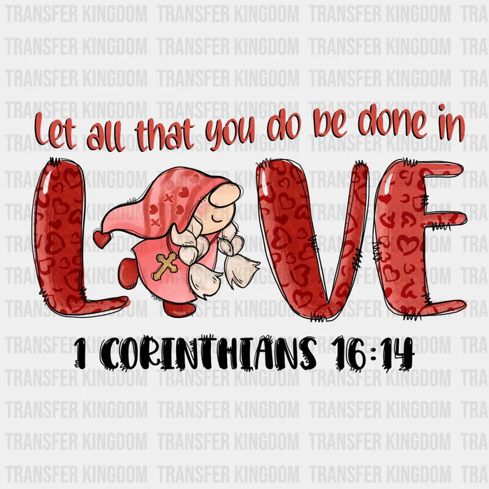 1 CORINTHIANS - DTF heat transfer