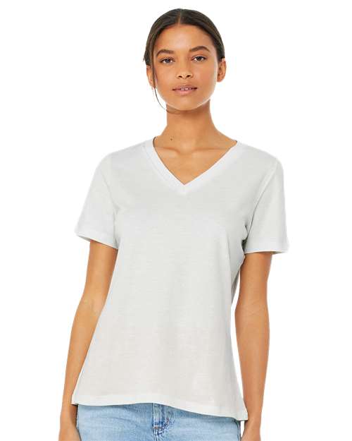 Women’s Relaxed Jersey V-Neck Tee - Transfer Kingdom