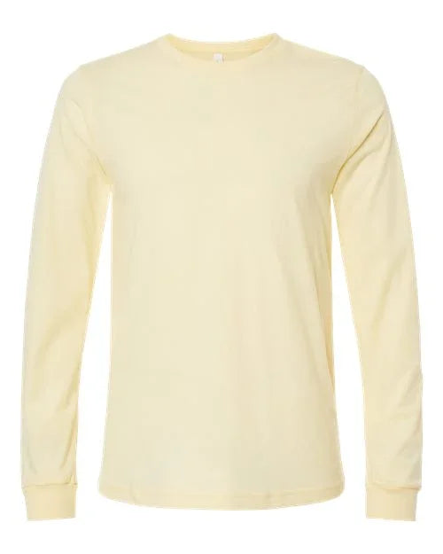 Heather CVC Long Sleeve Tee - 3501CVC