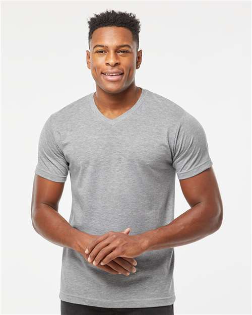 Men's Poly-Rich V-Neck T-Shirt
