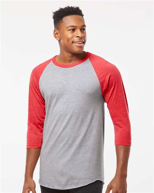Unisex Fine Jersey Raglan T-Shirt - 2XL