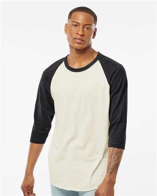 Unisex Fine Jersey Raglan T-Shirt - 245
