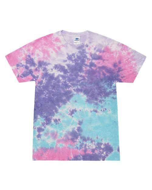 Unisex Multi-Color Tie-Dyed T-Shirt